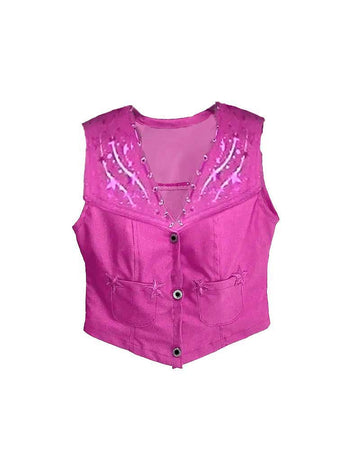 Barbie 2023 Margot Robbie Pink Vest