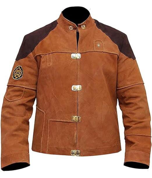 Colonial Warrior Battlestar Galactica Pilot Brown Jacket