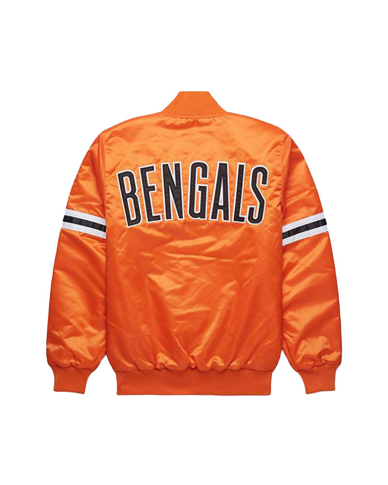 Bengals Starter Varisty Orange Jacket