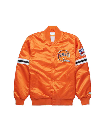 Bengals Starter Varisty Orange Jacket