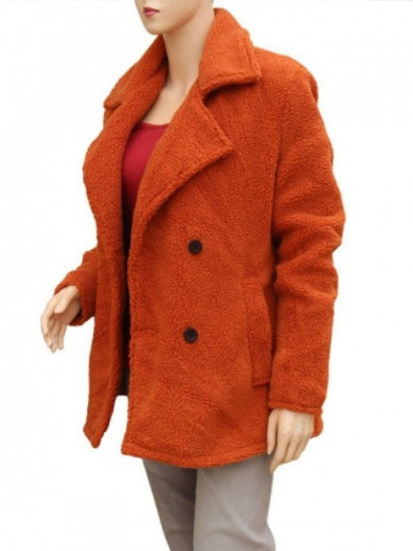 Yellowstone Beth Dutton Brown Fur Coat