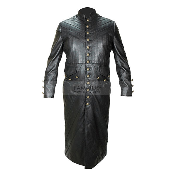 Black Sails S3 Pirate Captain Flint Leather Coat