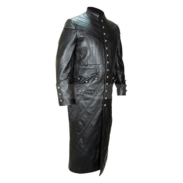 Black Sails S3 Pirate Captain Flint Leather Coat