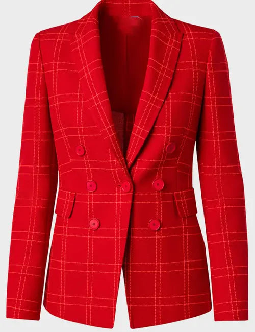 Elsbeth Tascioni Elsbeth 2024 Red Blazer