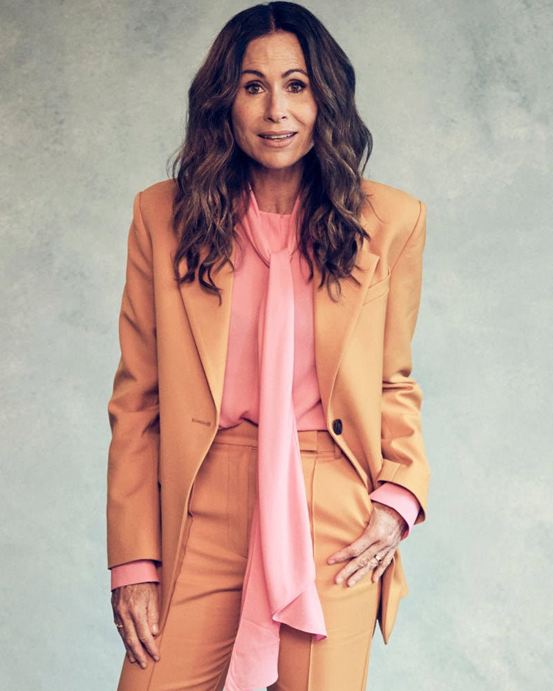 Chevalier Film 2022 Minnie Driver Wool Coat