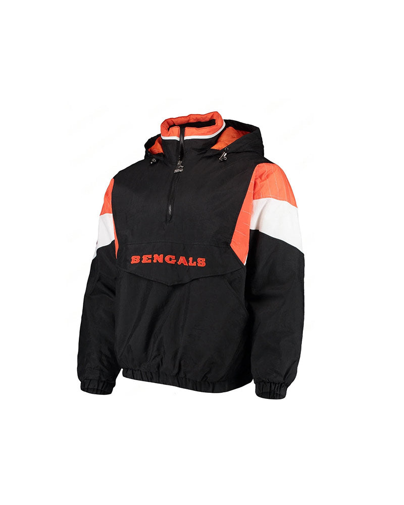 Cincinnati Bengals Starter Black Hooded Jacket