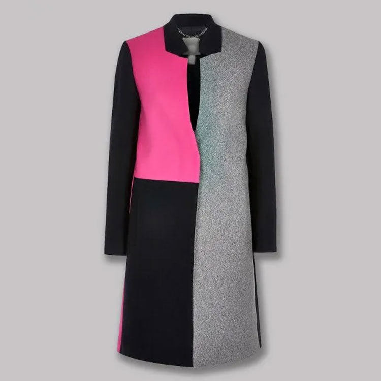 Emily In Paris Emily Cooper Color Block Coat