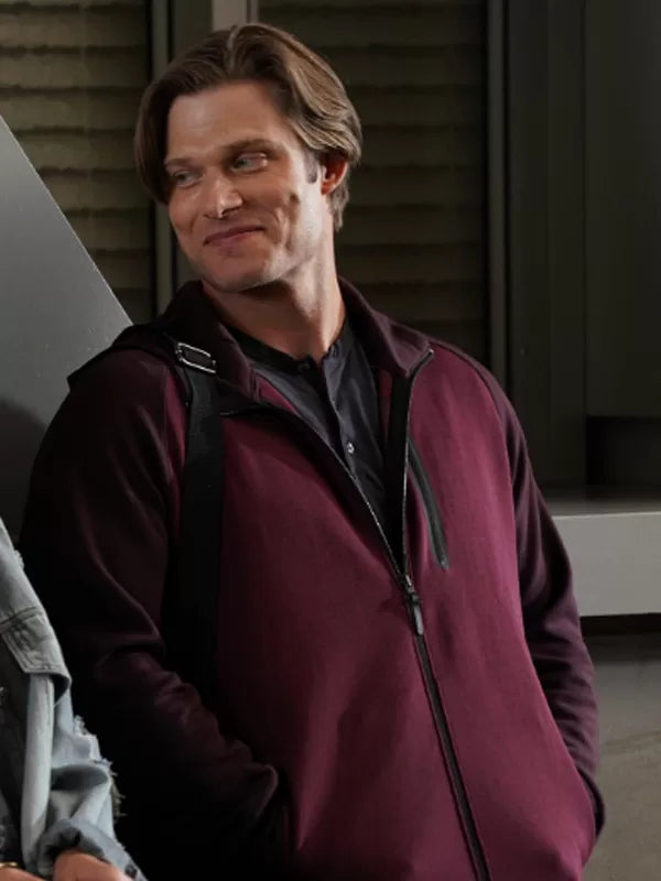 Dr. Atticus Lincoln Grey’s Anatomy Maroon Jacket