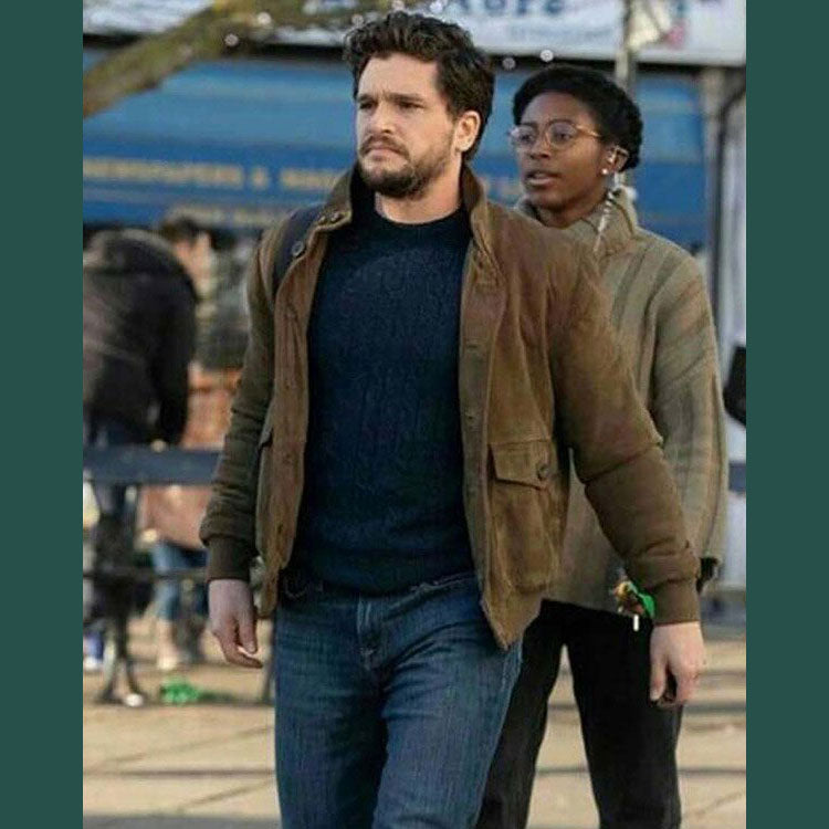 Kit harington 2024 denim jacket