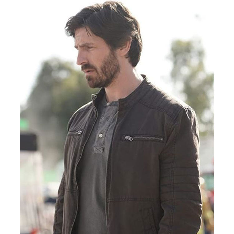 La Brea 2021 Eoin Macken Brown Jacket