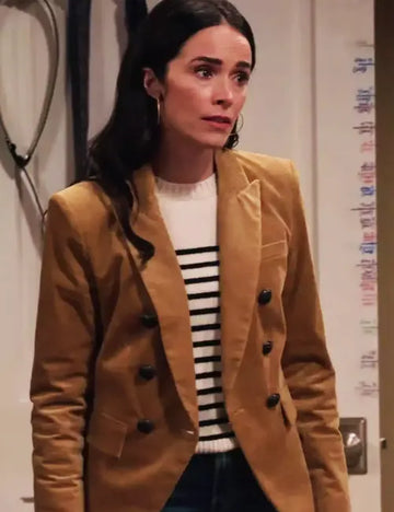 Extended Family Abigail Spencer Brown Blazer