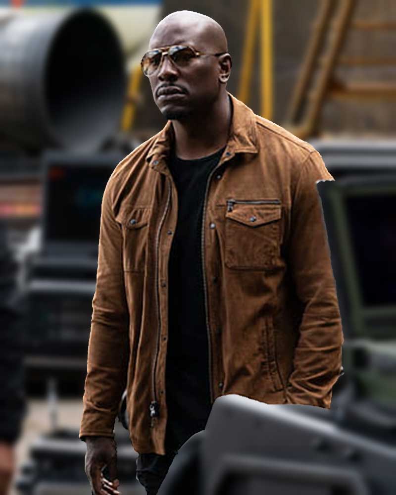 F9 The Fast Saga Tyrese Gibson Brown Jacket