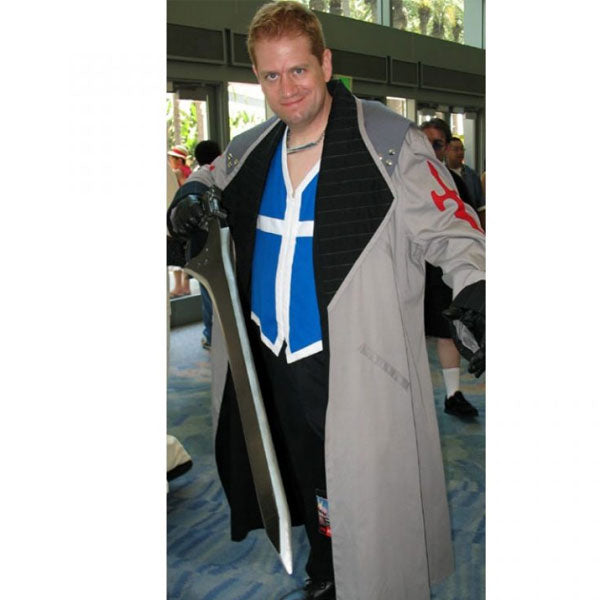 FINAL FANTASY VIII SEIFER ALMASY TRENCH COAT COSPLAY COSTUME