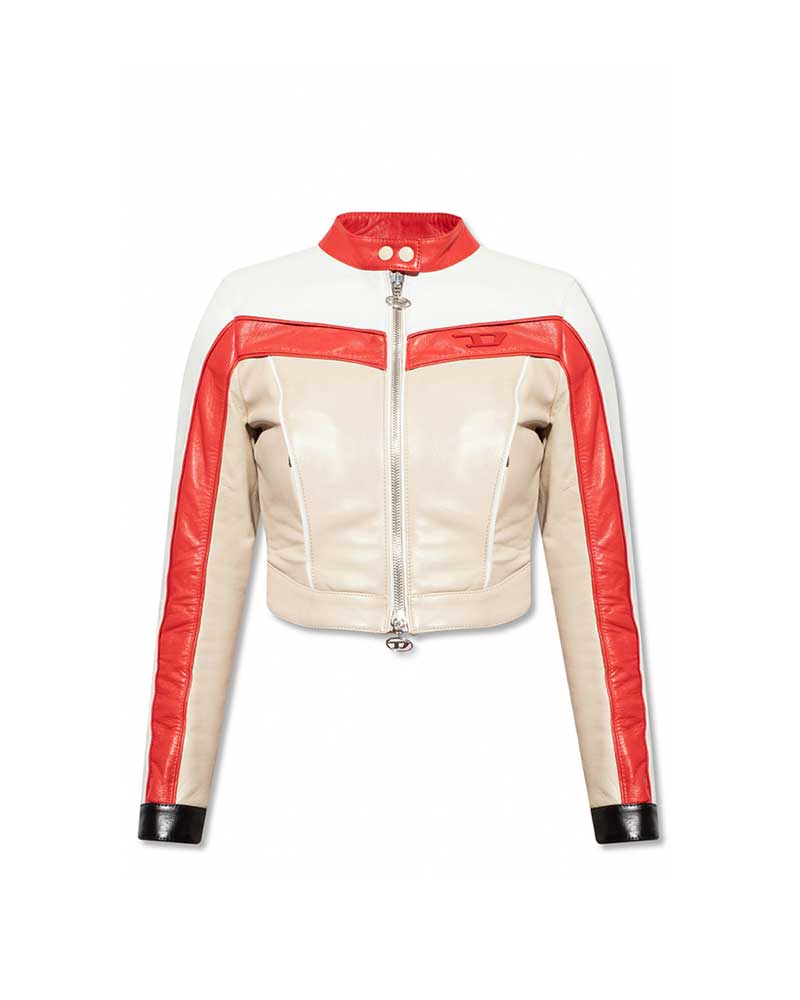 Fast X 2023 Nathalie Emmanuel White Biker Jacket