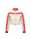 Fast X 2023 Nathalie Emmanuel White Biker Jacket