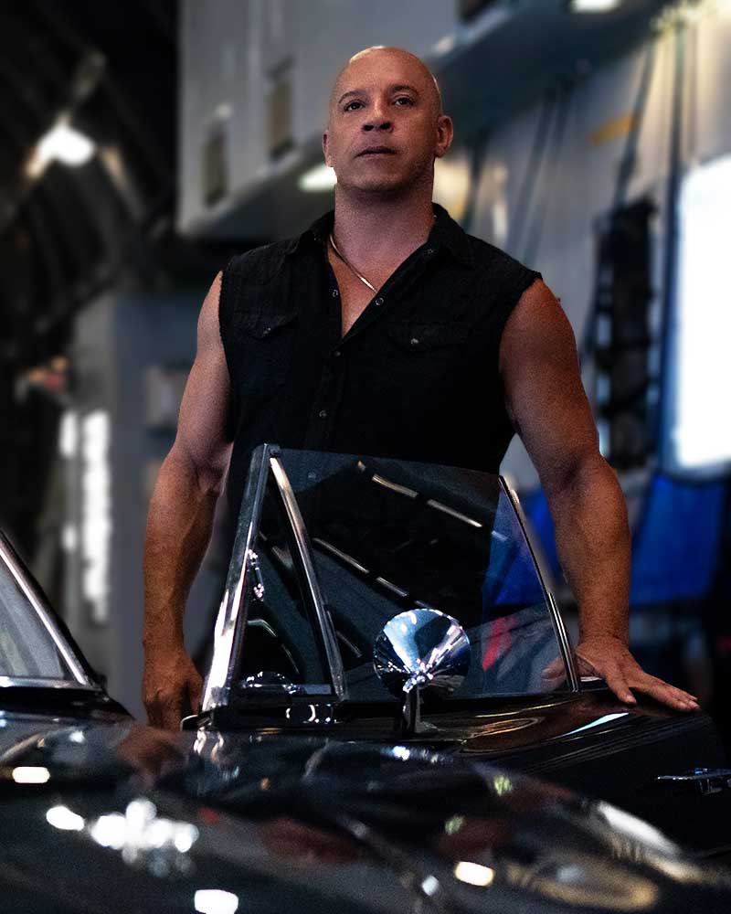 Fast X 2023 Vin Diesel Black Vest