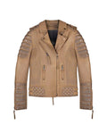 Fast X 2023 Michelle Rodriguez Brown Leather Jacket