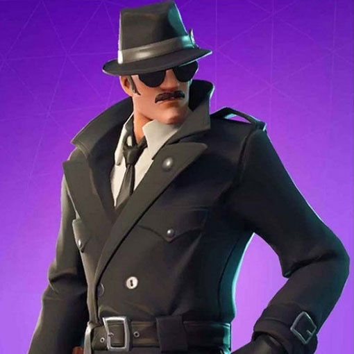 Noir Skin Fortnite Wool Coat