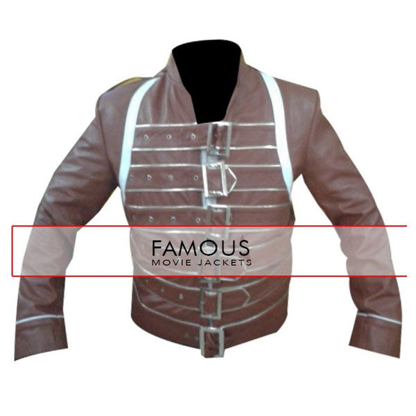 Freddie Mercury Brown Concert Replica Jacket Sale