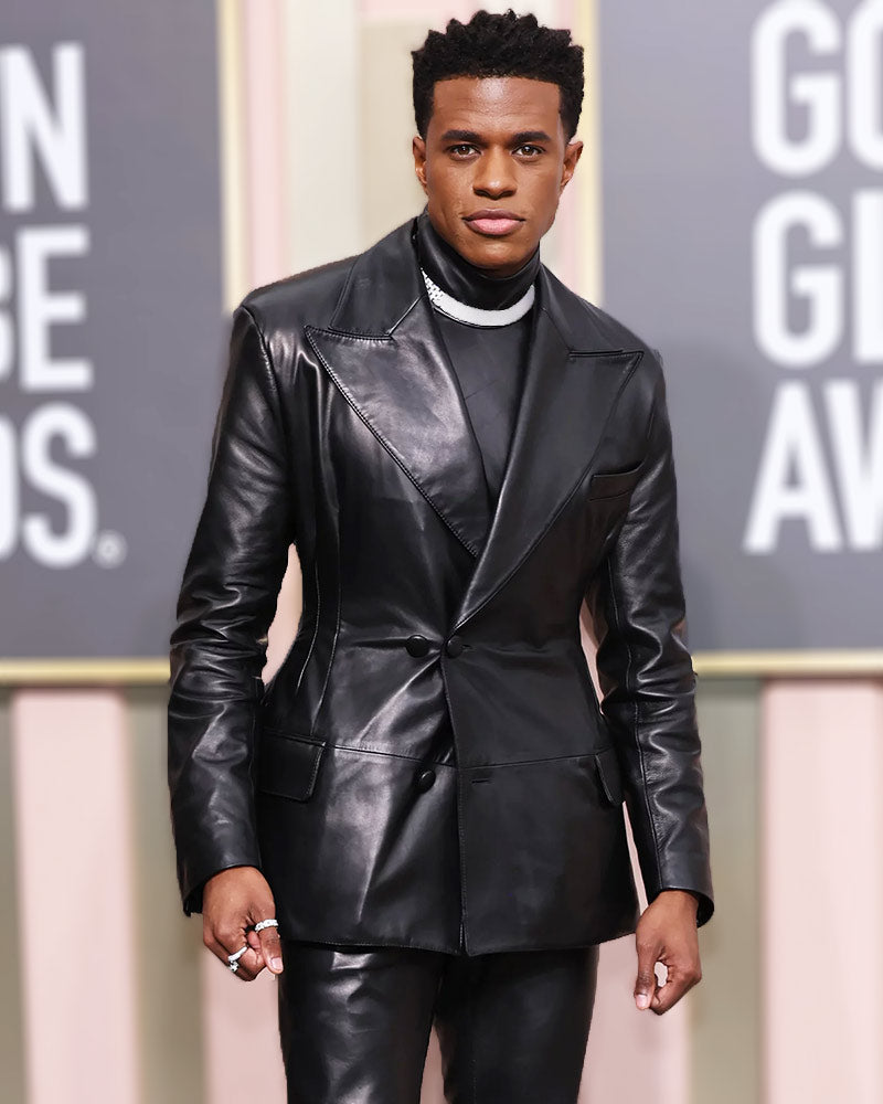 Golden Globe Awards 2023 Jeremy Pope Blazer