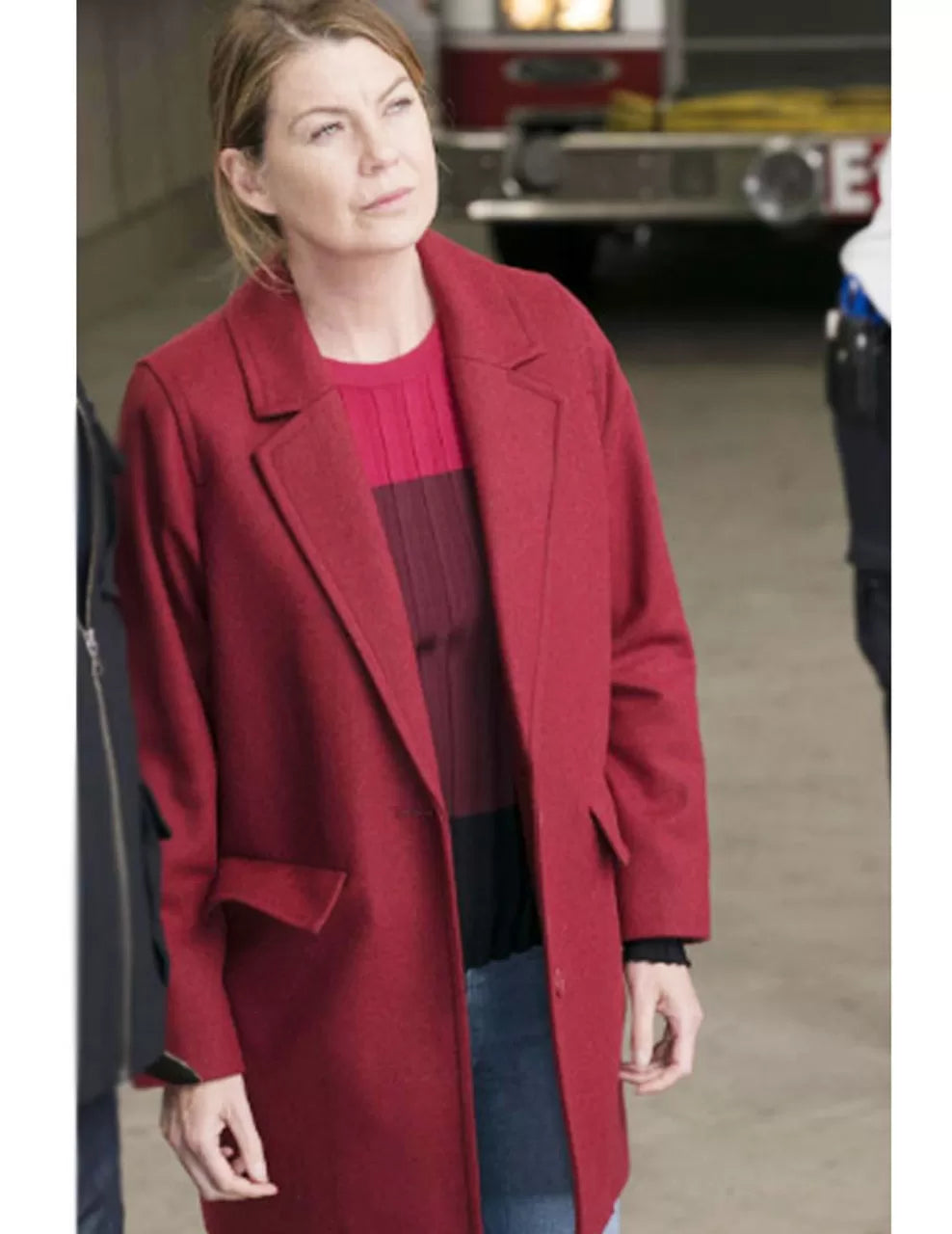 Grey’s Anatomy Dr. Meredith Grey Red Coat