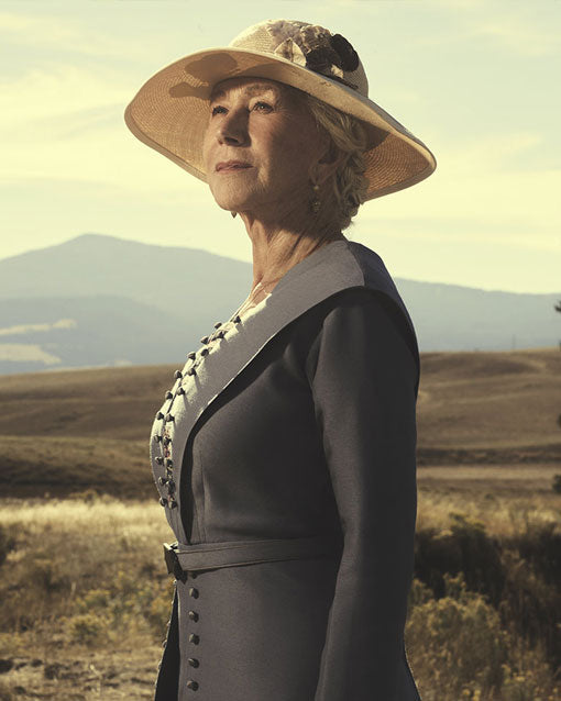 Yellowstone 1923 TV Series Helen Mirren Grey Coat