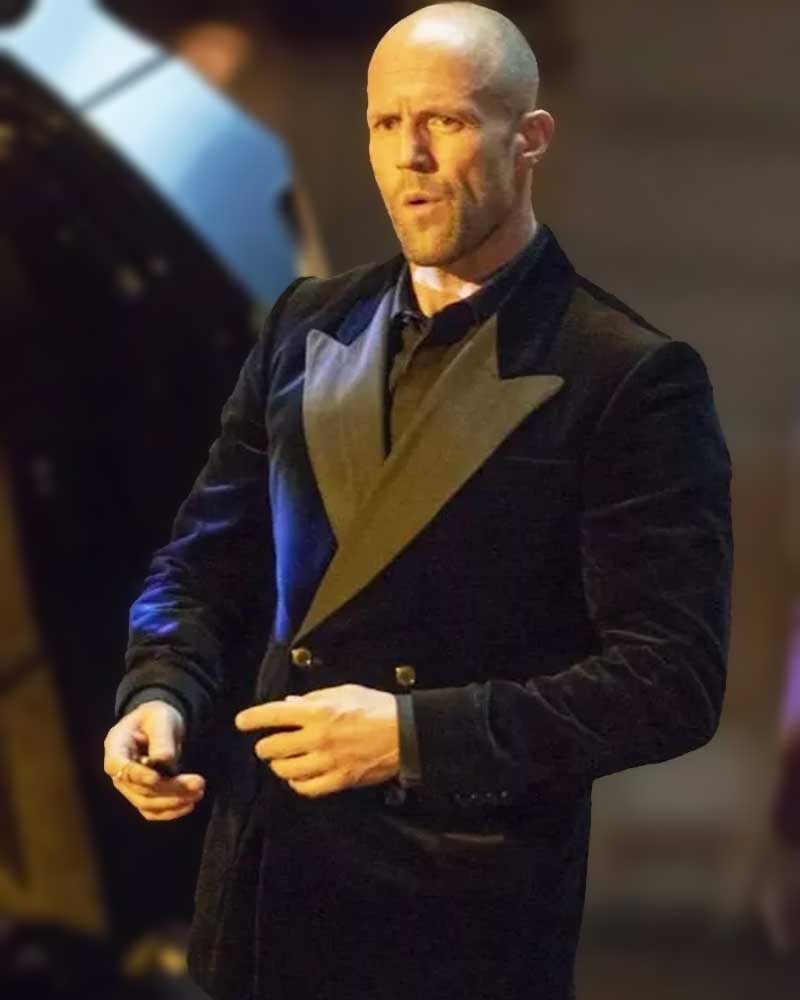 Hobbs & Shaw Deckard Shaw Black Velvet Tuxedo