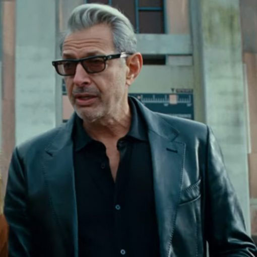 Jurassic World 3 Ian Malcolm Black Coat