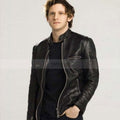 JUMPER JAMIE BELL (GRIFFIN) LEATHER JACKET