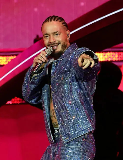 J Balvin Coachella Sequin Jacket