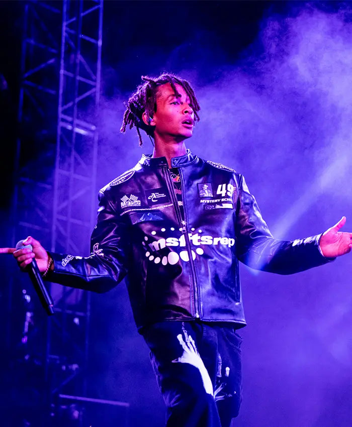 Jaden Smith Coachella 2023 Leather Jacket