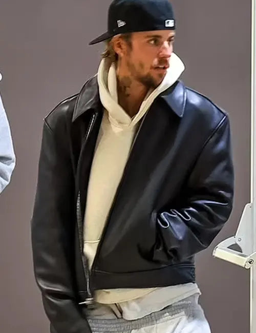 Justin Bieber Coachella Leather Jacket