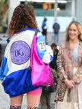 Katerina Tannenbaum And Just Like That S02 Lisette Blue Jacket