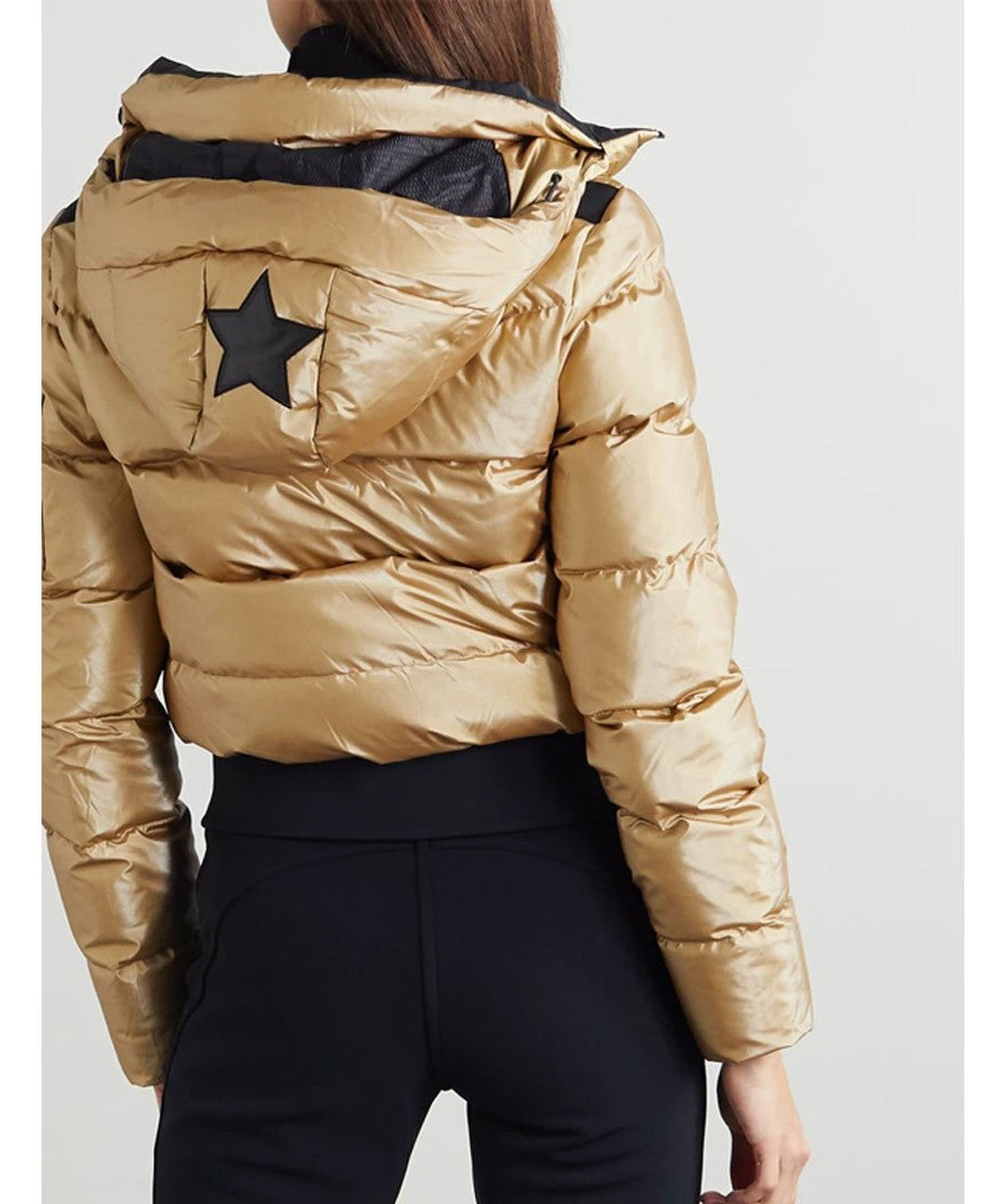  Keeley Jones Gold Puffer Jacket