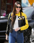 Aspen Trip 2023 Kendall Jenner Leather Jacket 2