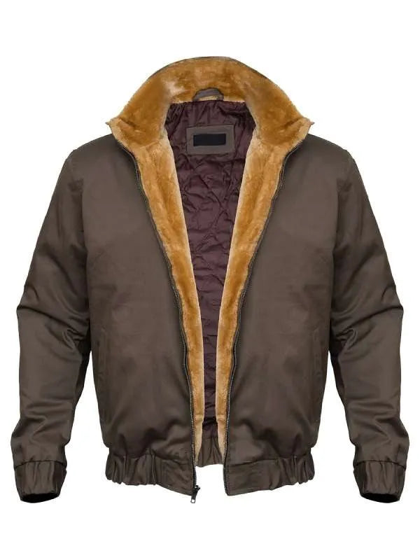 Kendall Roy Shearling Jacket for men