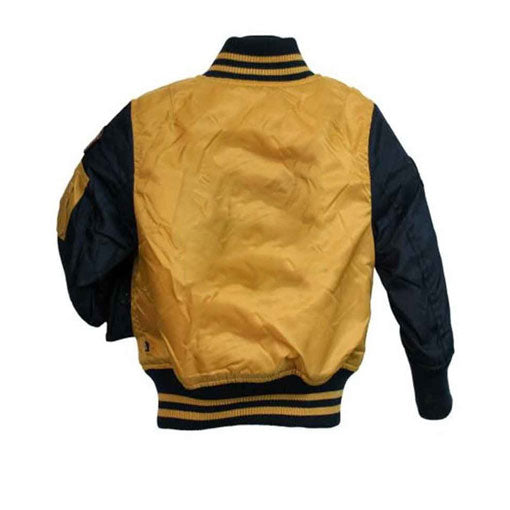 Top Gun Yellow Kids MA-1 Bomber Jacket