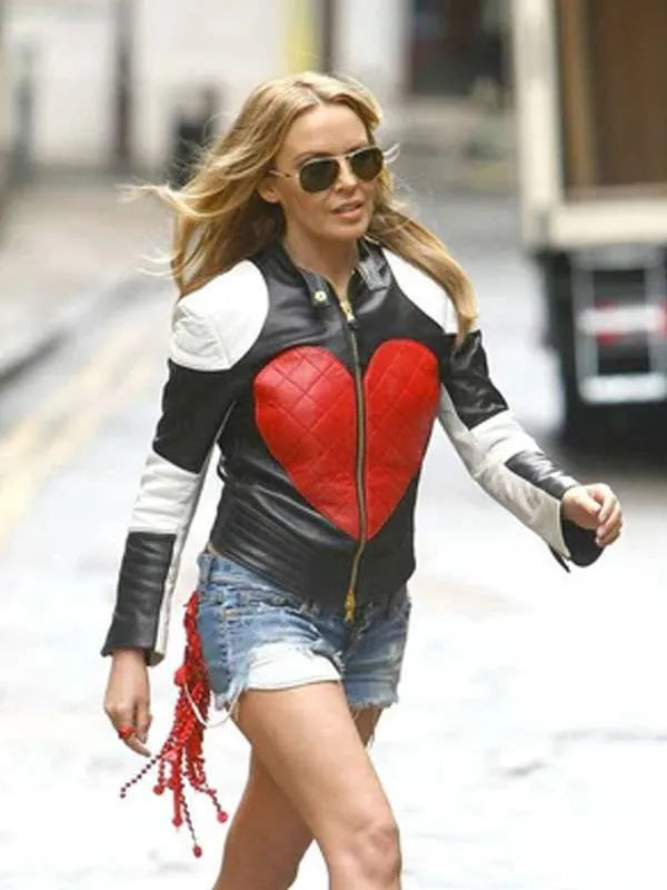 Kylie Minogue Red Heart Jacket