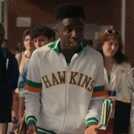 Stranger Things Lucas Sinclair Hawkins Jacket