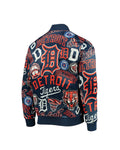 Men Pro Standard Navy Detroit Tigers Printed Jacket 1