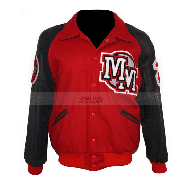 Michael Jackson Mickey Mouse Club Red Varsity Jacket