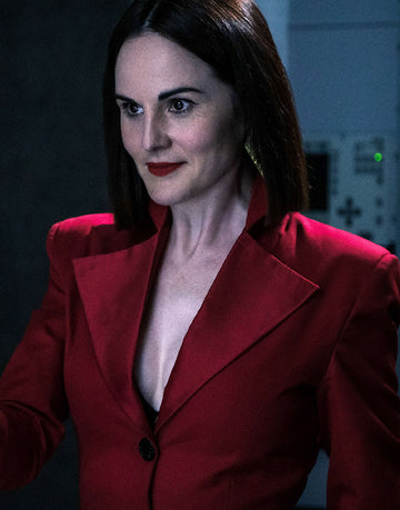 Michelle Dockery Boy Kills World Red Blazer