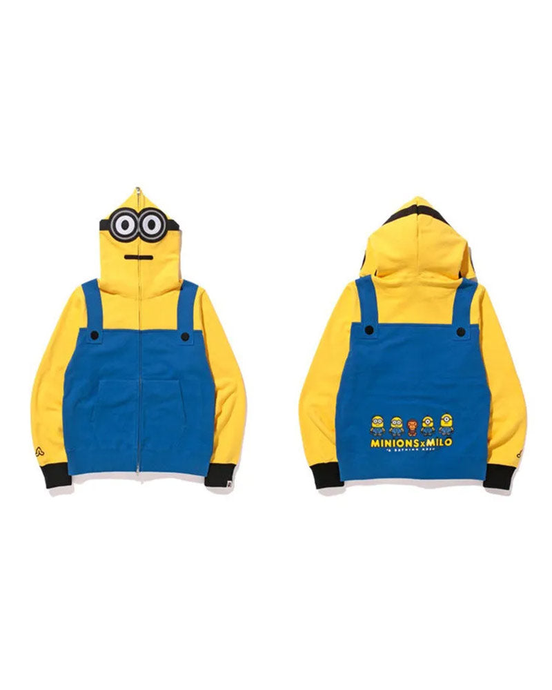 Bape Minions Full Zip Hoodie