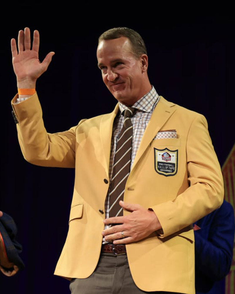 NFL Hall Of Fame Iconic Gold Jacket