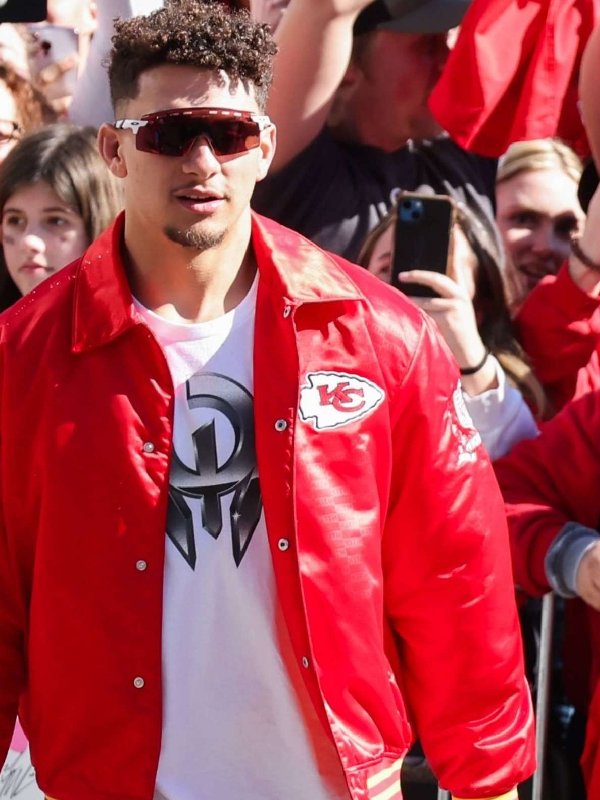 Patrick Mahomes Kansas City Chiefs Super Bowl Jacket for men