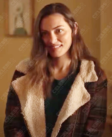 Phoebe Tonkin Night Shift Coat