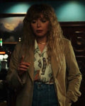 Poker Face TV Series 2023 Natasha Lyonne Brown Coat