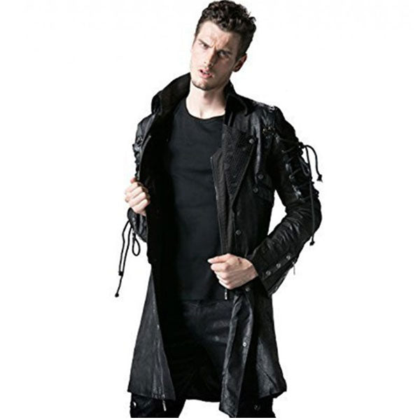 Punk Rave Poison Cosplay Leather Coat