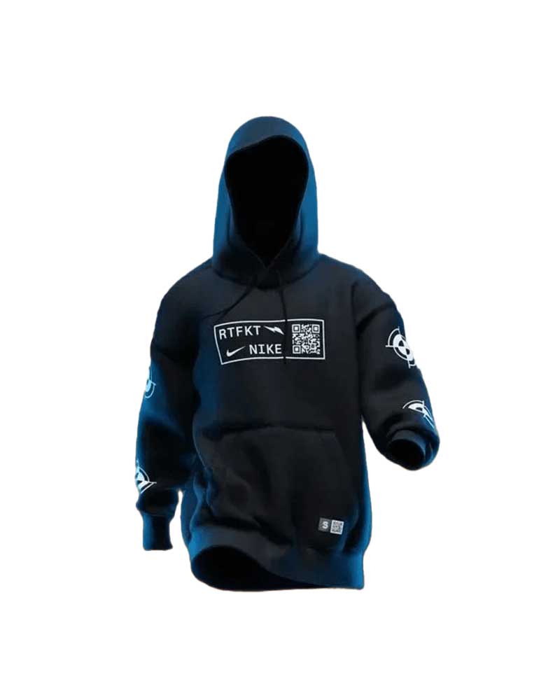 RTFKT x Nike Black Hoodie