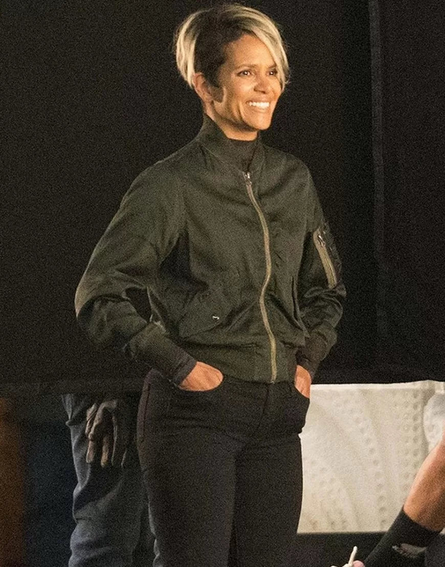 Halle Berry The Union Black Jacket